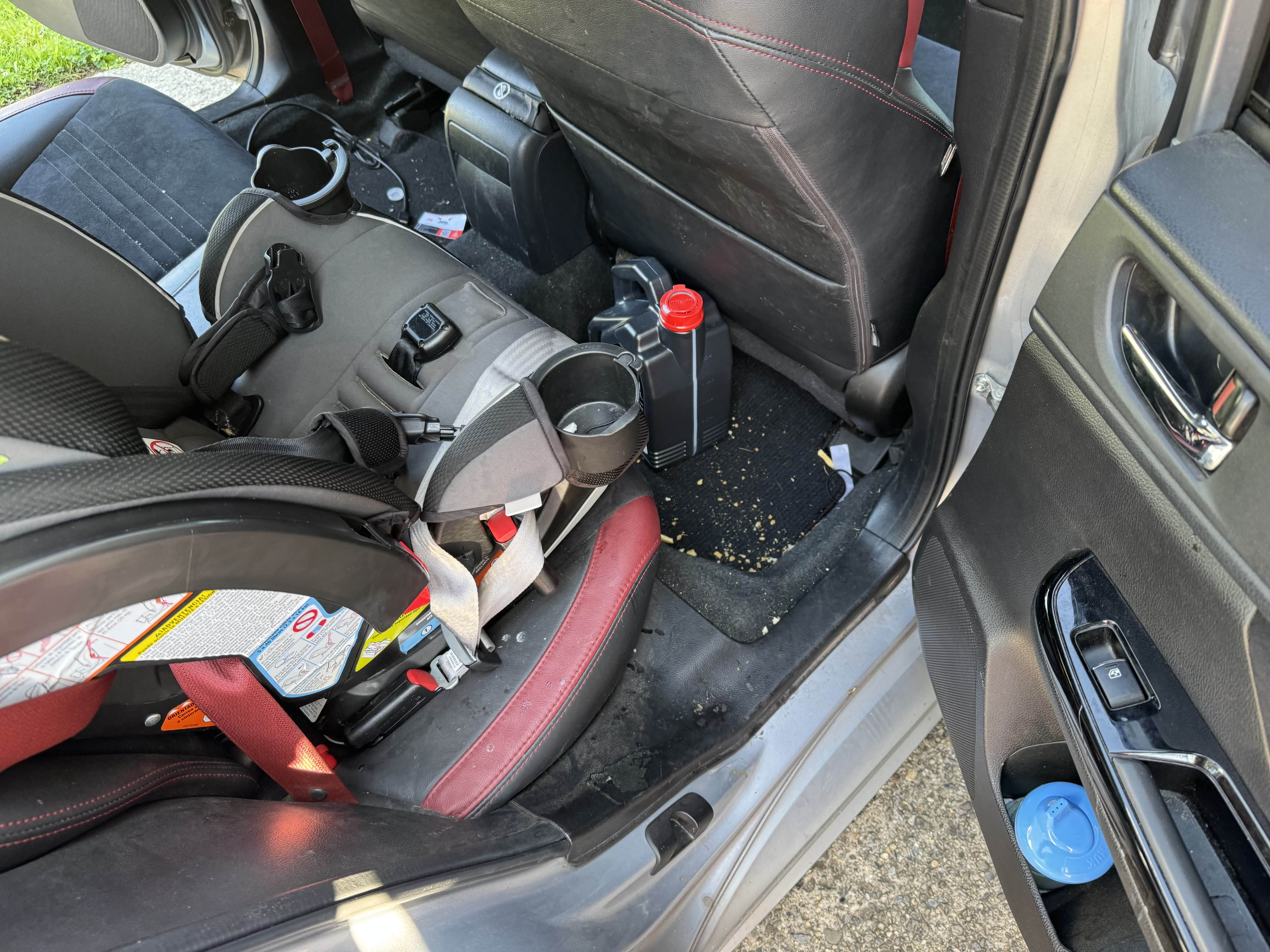 Subaru Interior Restoration - before
